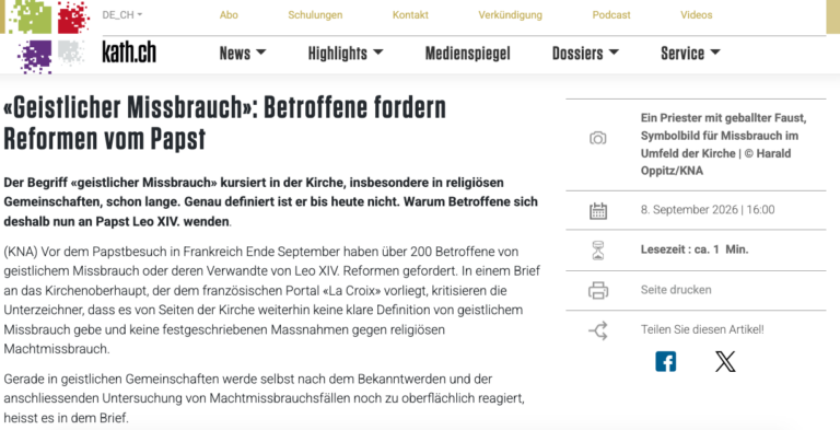 „Geistlicher Missbrauch“: Ein Kulturkampf der Neuzeit – und ein Geschäft für freimaurerische Kanzleien?